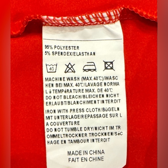 Zeagoo Red Knee Length Dress Size Large Stretch NWT - Picture 7 of 9